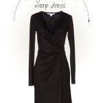 Black Wrap Dress