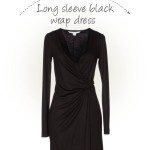 Black Wrap Dress