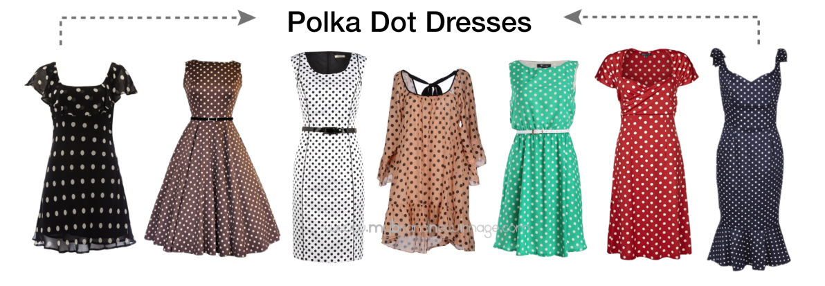 Polka Dot Dresses -  www.MyBrandNewImage.com