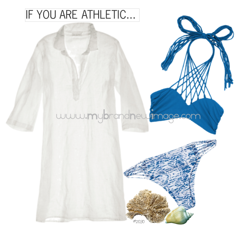 Beachwear for Athletic Type -  www.mybrandnewimage.com