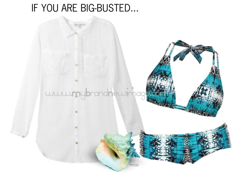 Beach attire for Big Busted Type -  www.mybrandnewimage.com
