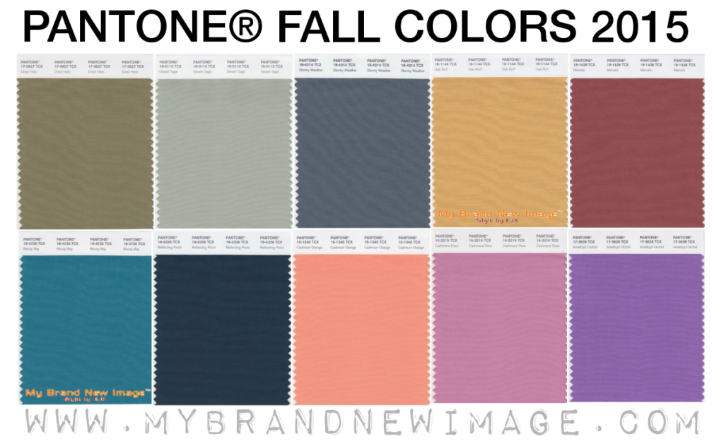 Pantone Fall 2015 -  www.mybrandnewimage.com